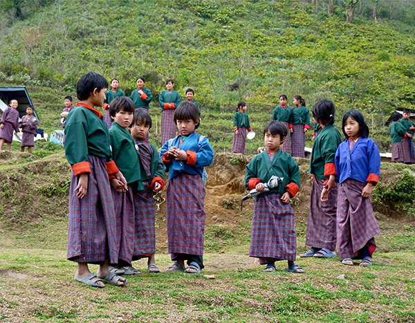 Bhutan children